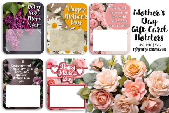 A Designer's Review of Mother's Day Floral Gift Card Holders
