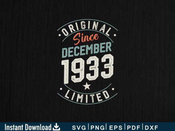 December 1933 Gifts: A Timeless Birthday Design for Embroidery