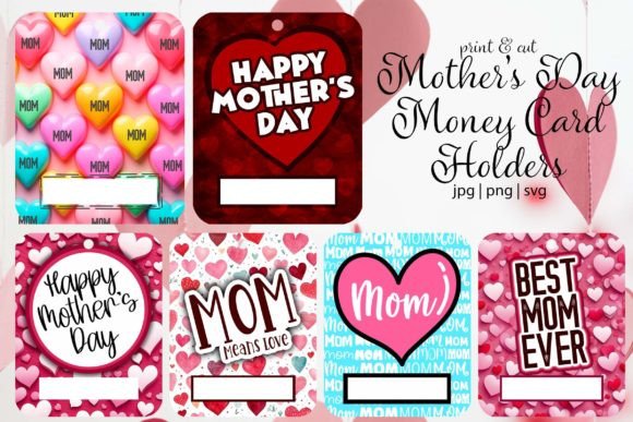 Heartfelt Gift Card Holders for Mother's Day Projects