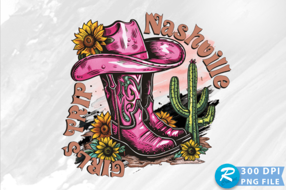 Nashville Girls Trip PNG Design